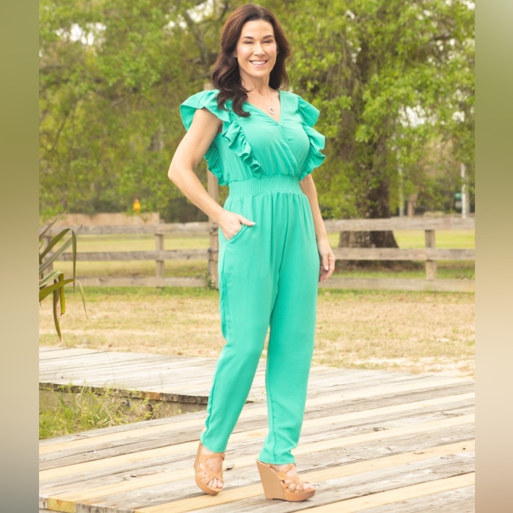 Green Jumpsuit